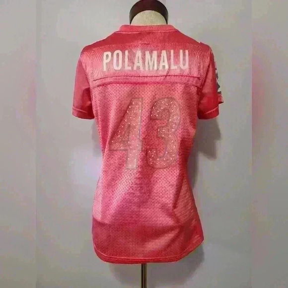 NFL PITTSBURGH STEELERS Troy Palomalou women's superbowl XLV jersey Size medium. - Picture 7 of 11